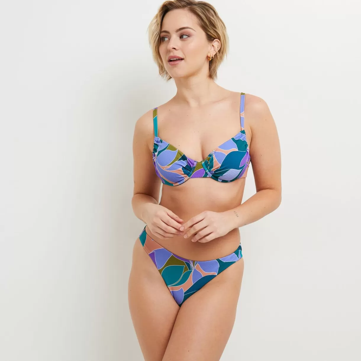 Maillot De Bain 2 Pièces<MONICA MAILLOT DE BAIN CULOTTE MIDI MULTICOLOR