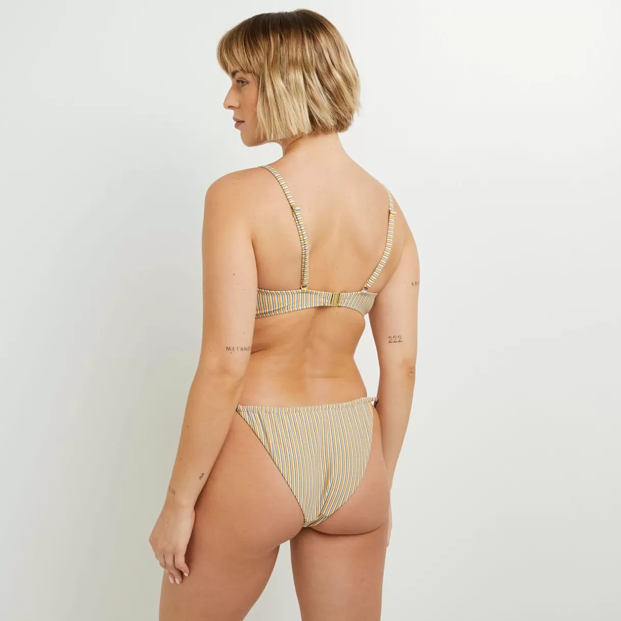 Maillot De Bain 2 Pièces<MARTHA MAILLOT DE BAIN CULOTTE MINI MULTICO VERT MULTICOVERT